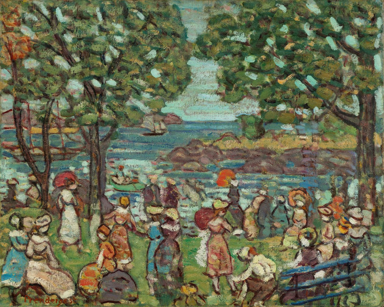 Salem Cove, ca. 19151918. af Maurice Brazil Prendergast