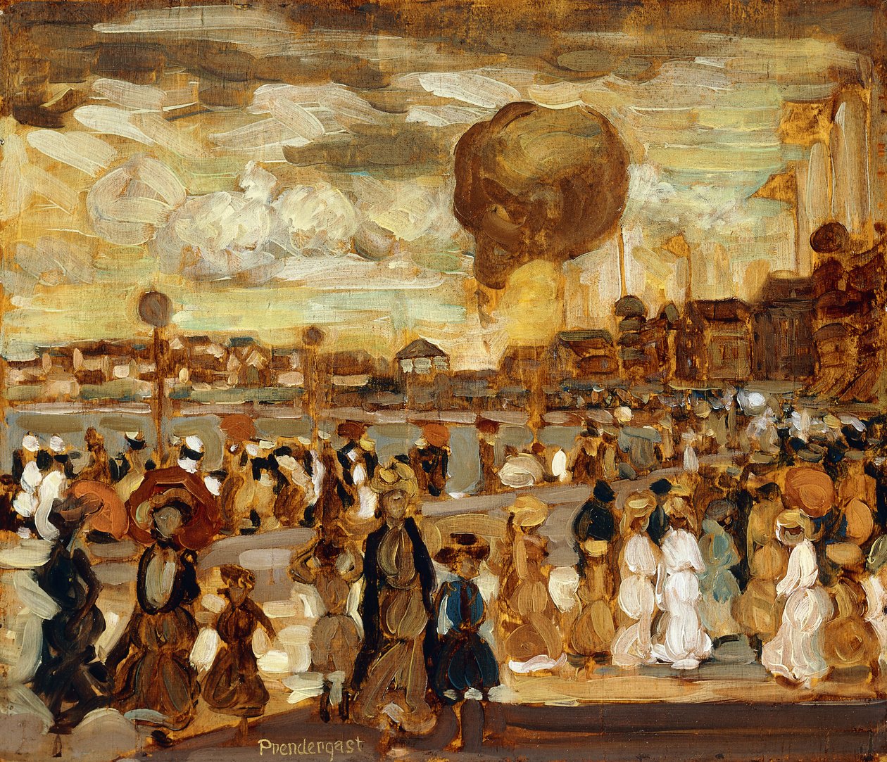 Ballonen, af Maurice Brazil Prendergast