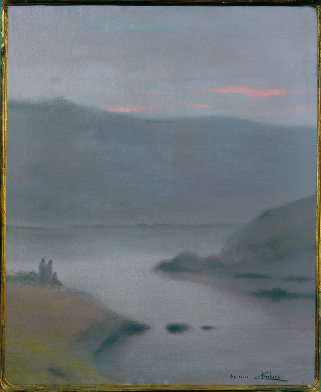 Landskabet af Maurice Chabas