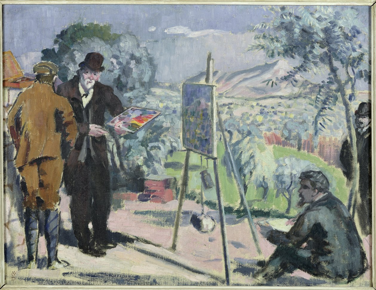Et besøg i House of Cezanne i Aix af Maurice Denis