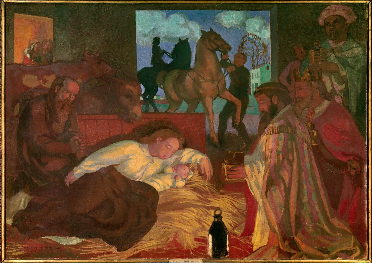 Tilbedelse af Magi af Maurice Denis