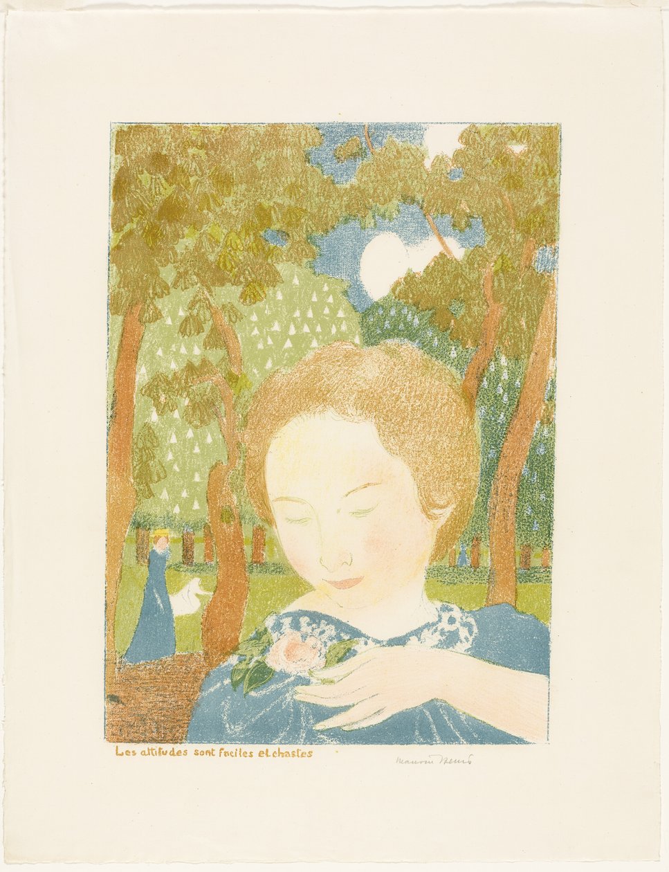 Attituder er Nem og Kysk, tallerken to fra Love af Maurice Denis