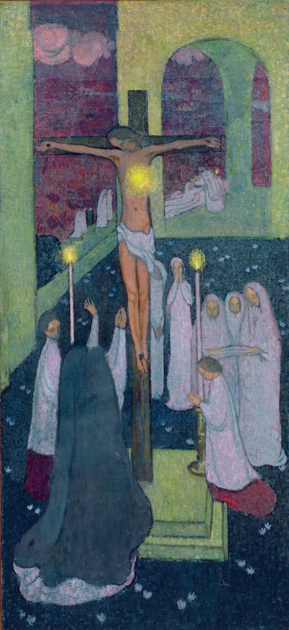Korsfæstet helligt hjerte, 1894 af Maurice Denis