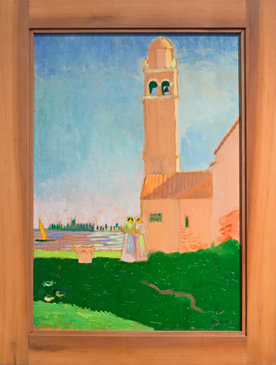 Kirke ved lagunen af Maurice Denis