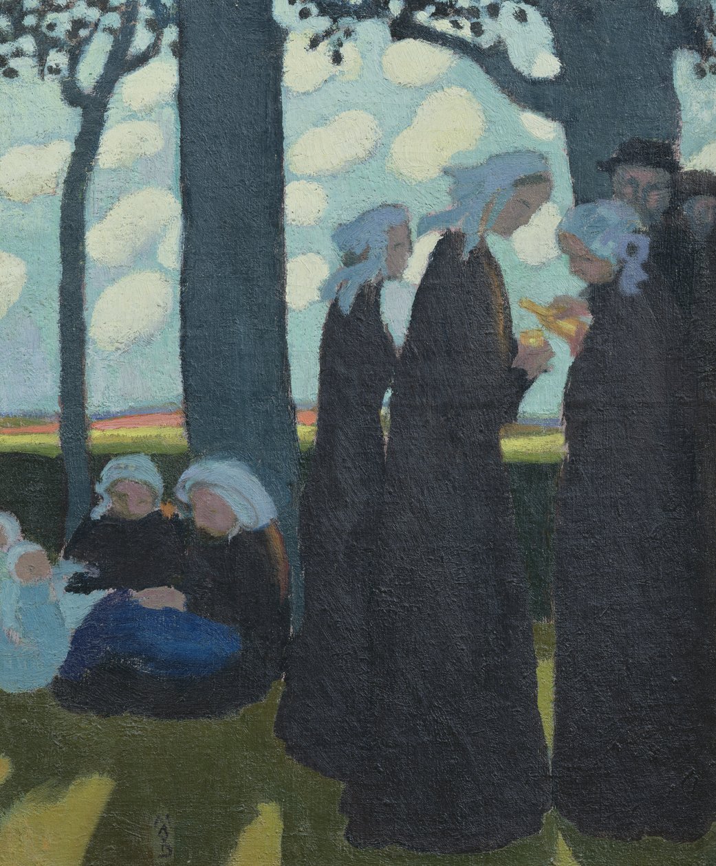 Aften nær Binic, ca. 1895 af Maurice Denis
