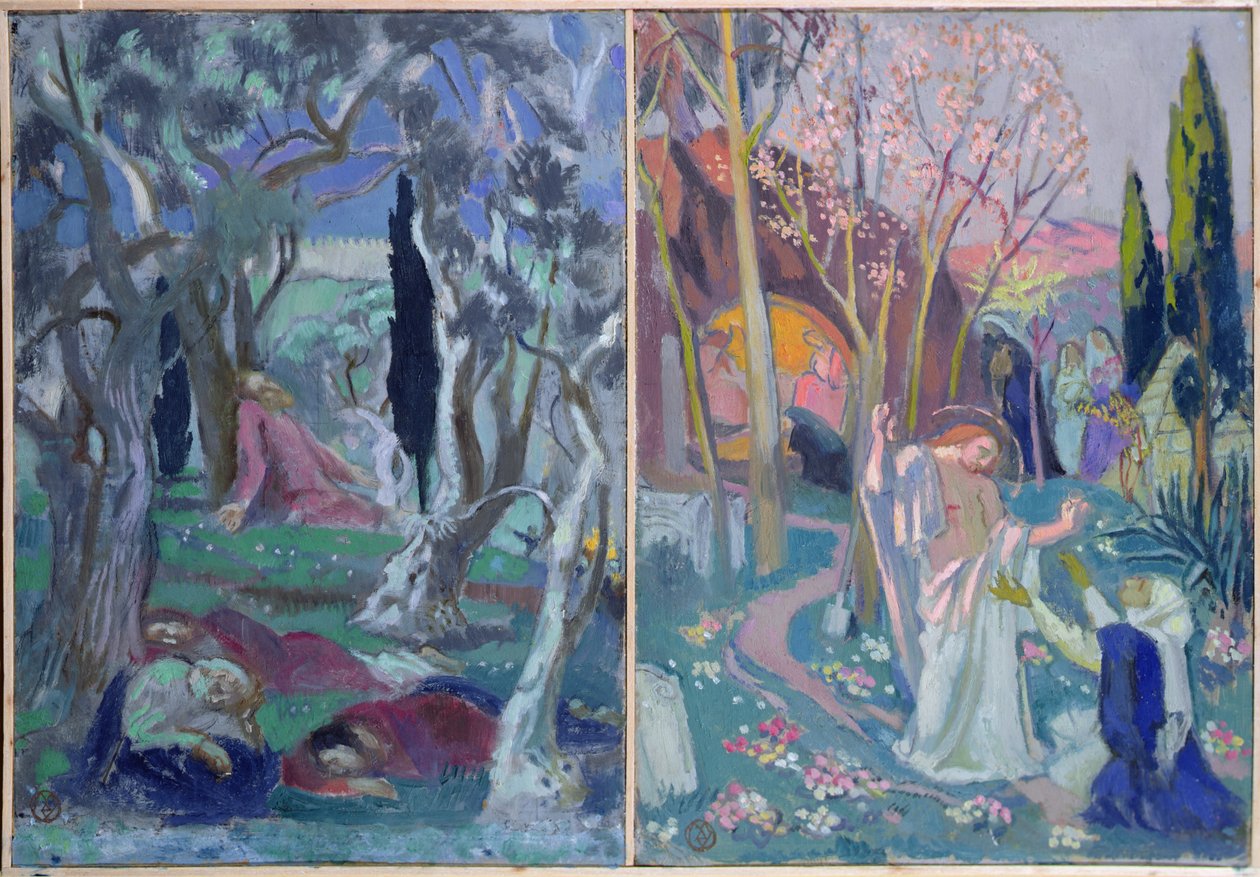 Olivenhave, Kristus viser sig for Maria Magdalene af Maurice Denis