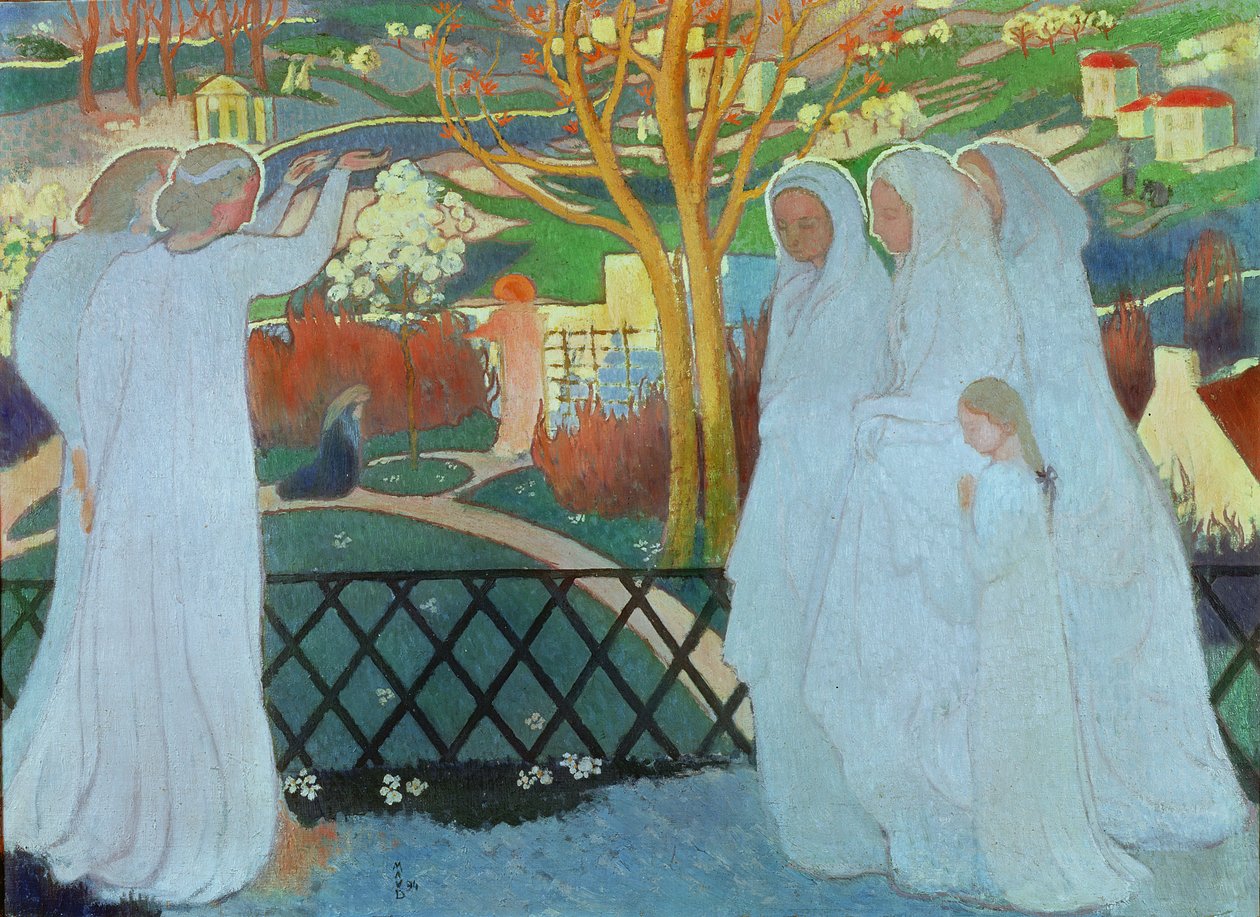De hellige kvinder ved graven, 1894 af Maurice Denis