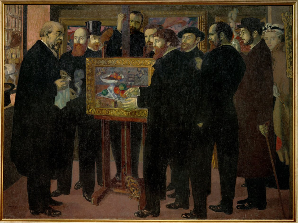 Hommage til Cezanne af Maurice Denis