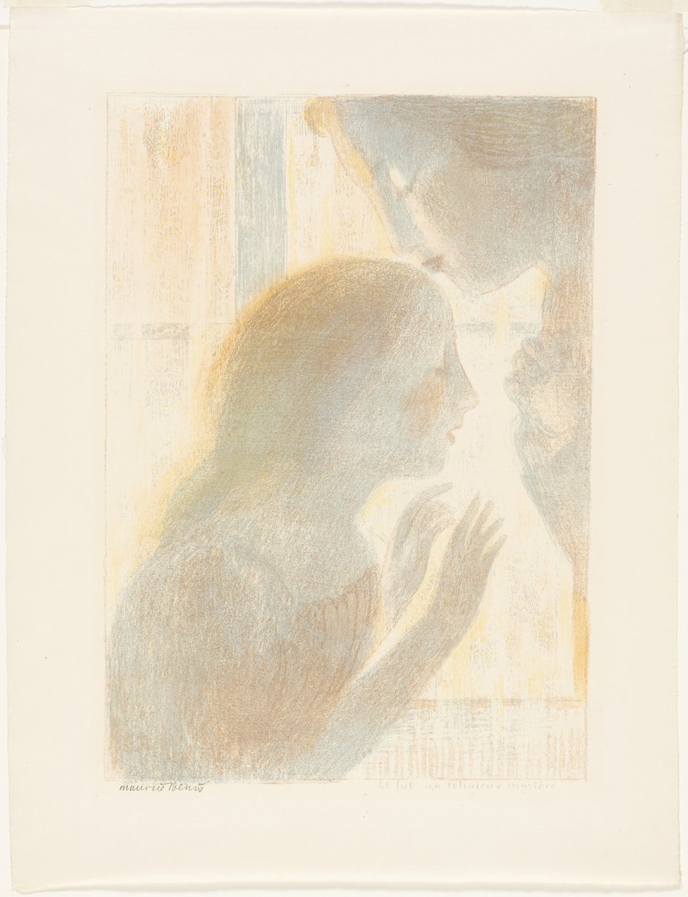 Det var et religiøst mysterium, plade fire fra Love af Maurice Denis
