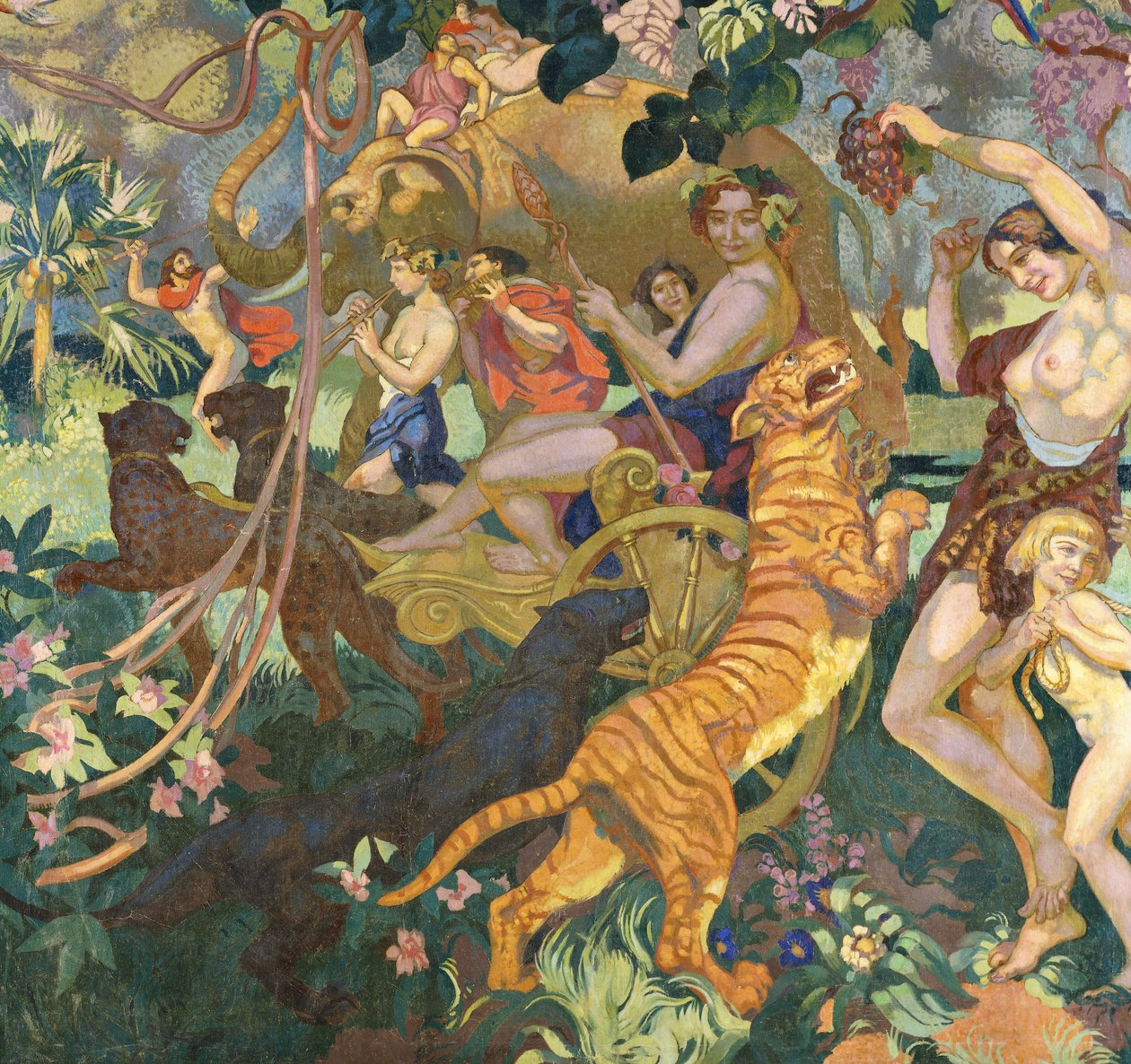 Le Bacchanelle Du Tigre Royal, af Maurice Denis