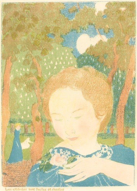 Holdninger er lette og kyske af Maurice Denis