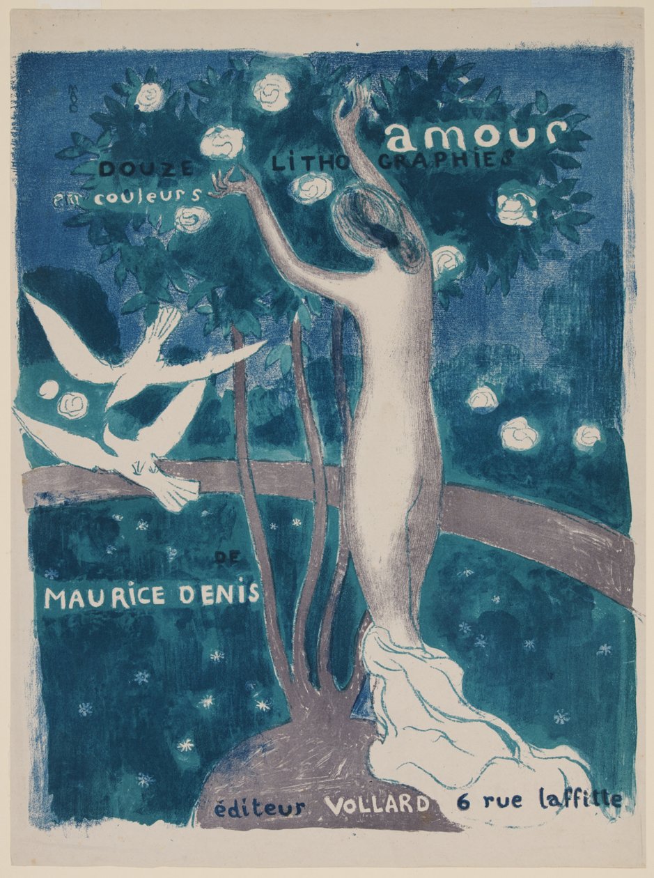 Liebe: Zwölf Lithografien in Farbe: Umschlag af Maurice Denis