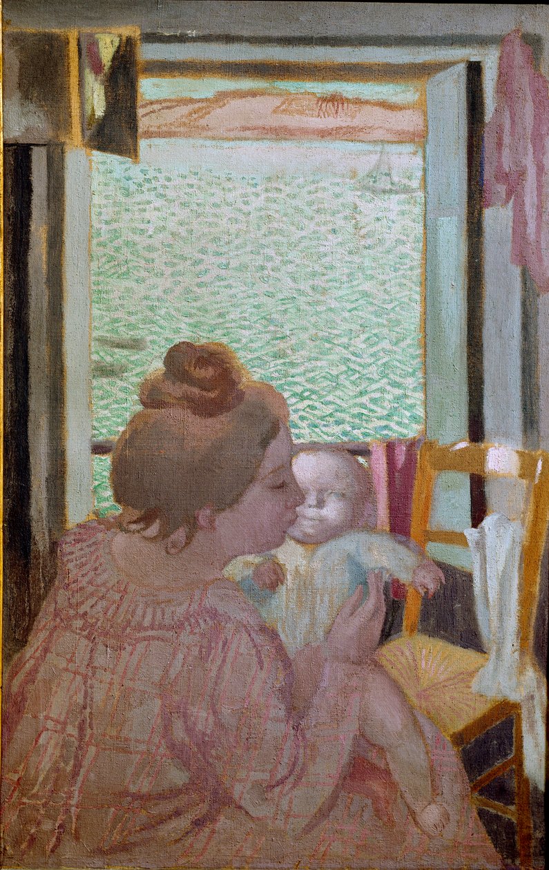 Barsel i vinduet af Maurice Denis