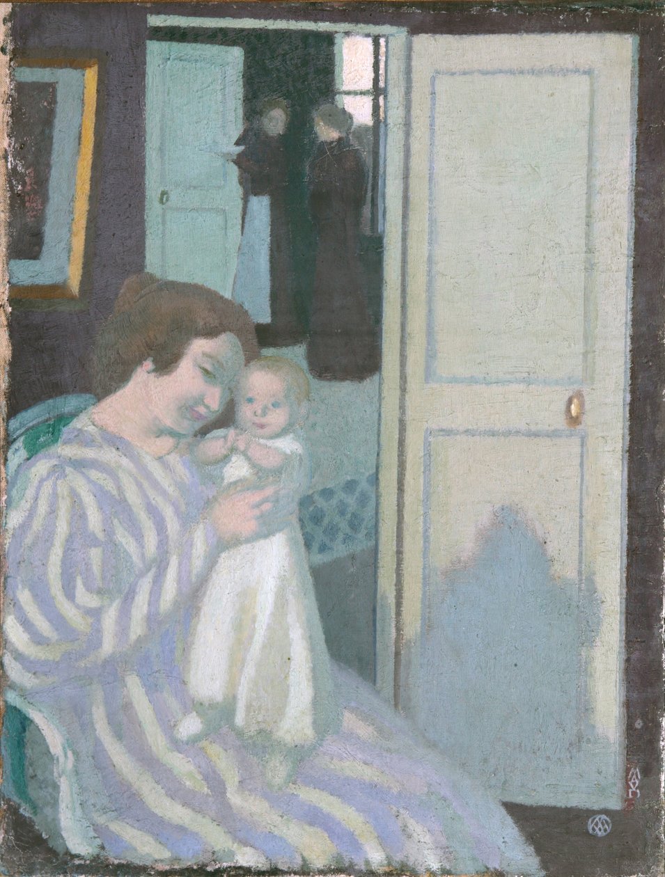 Mor og barn, 1895 af Maurice Denis