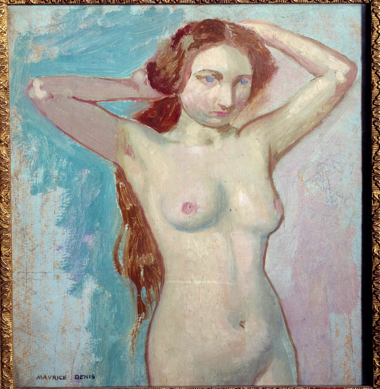 Nøgen frisør af Maurice Denis