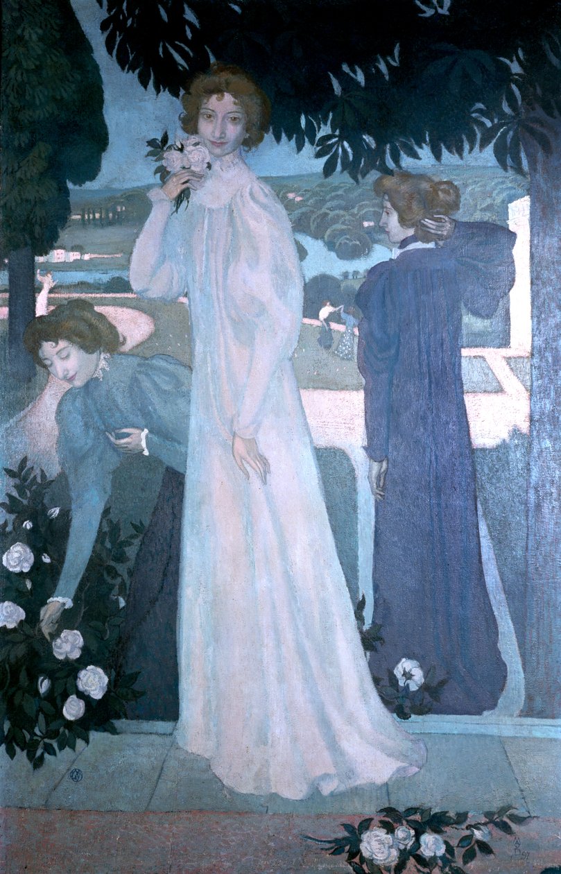 Portræt af Yvonne Lerolle, 1897 af Maurice Denis