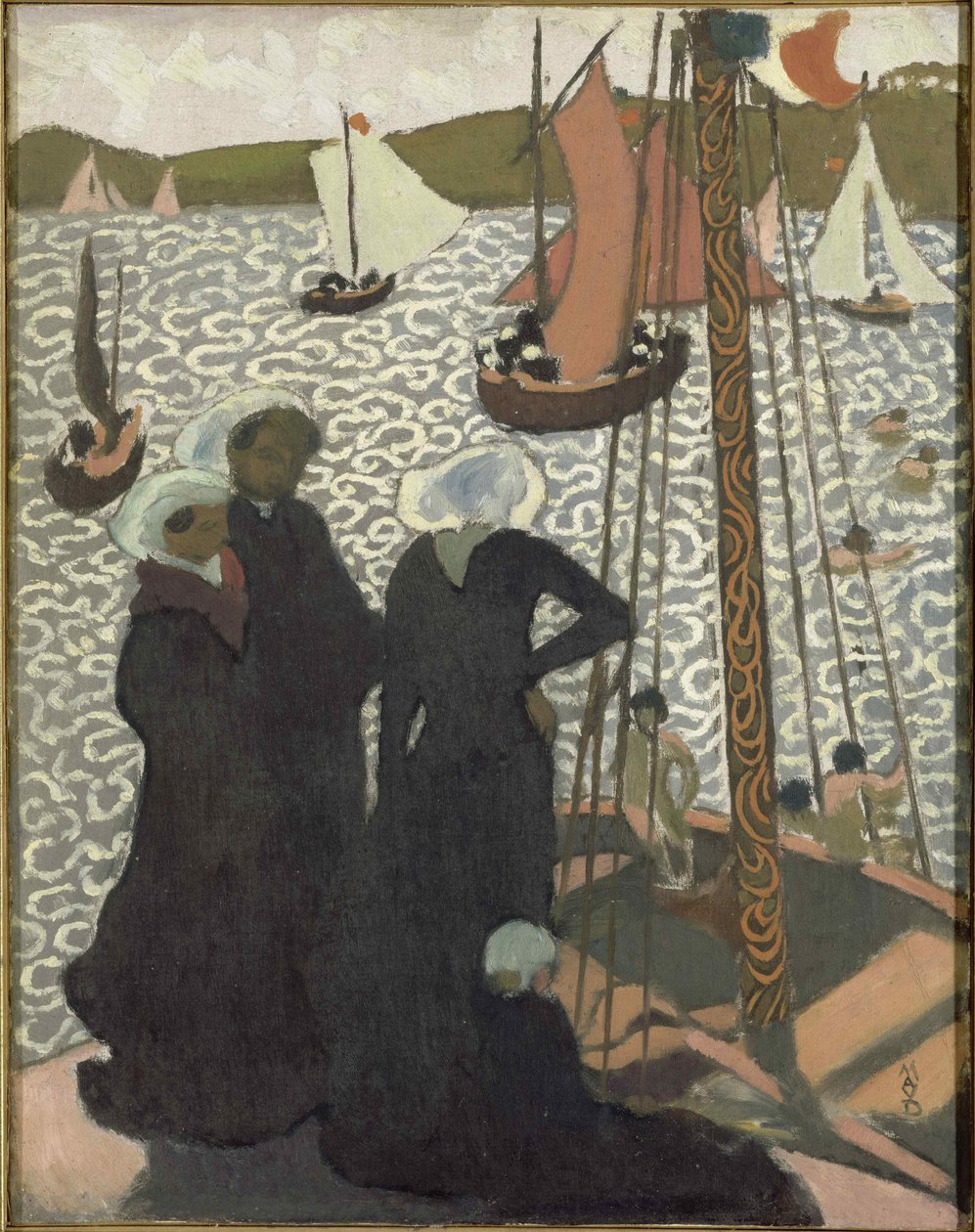 Regattaer ved Perros-Guirec Regattaer ved Perros-Guirec, 1892. af Maurice Denis