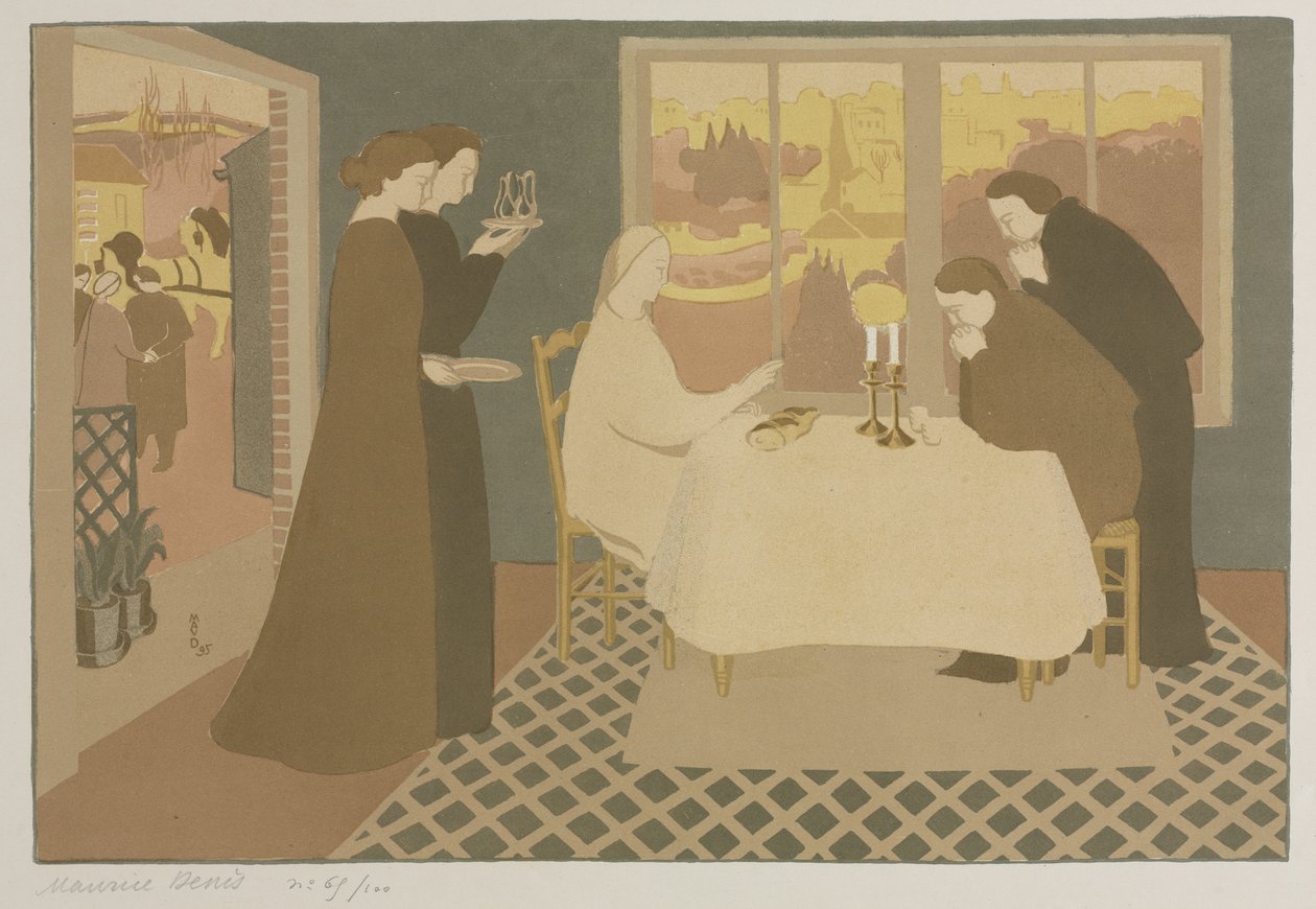 Pilgrimmene i Emmaus af Maurice Denis