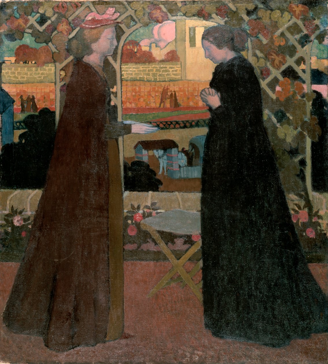 Besøget, 1894. af Maurice Denis