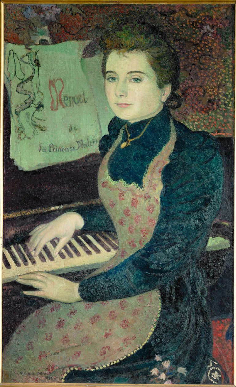 Menuetten af prinsesse Maleine (oliemaleri) af Maurice Denis