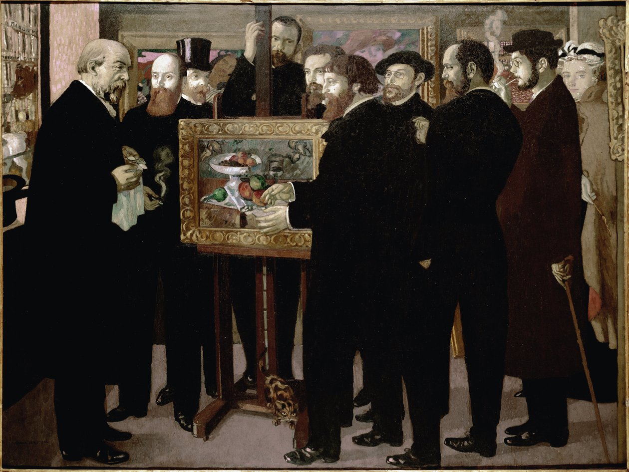 Hyldest til Cezanne af Maurice Denis