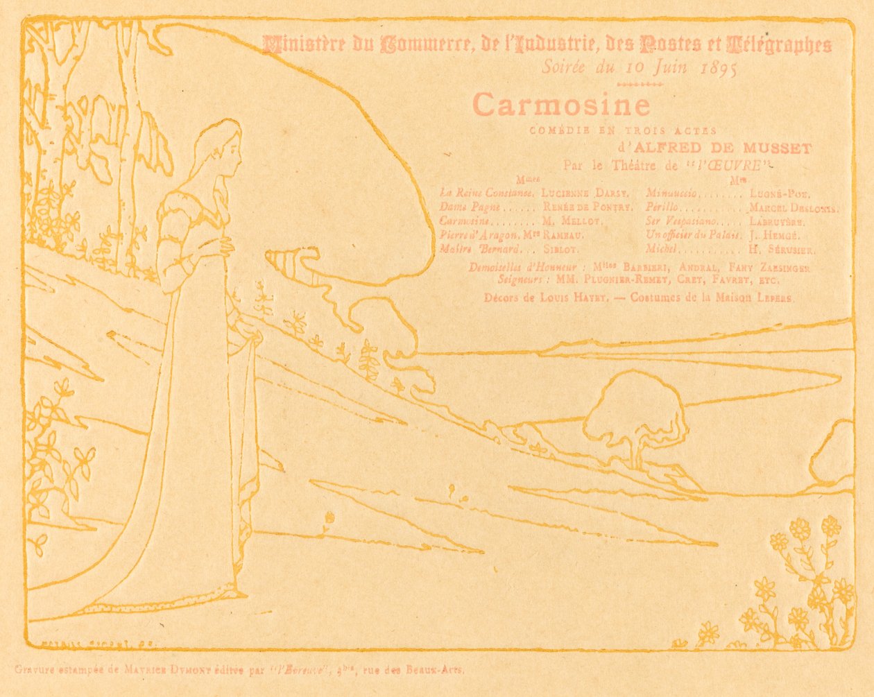 Carmoisine af Maurice Dumont