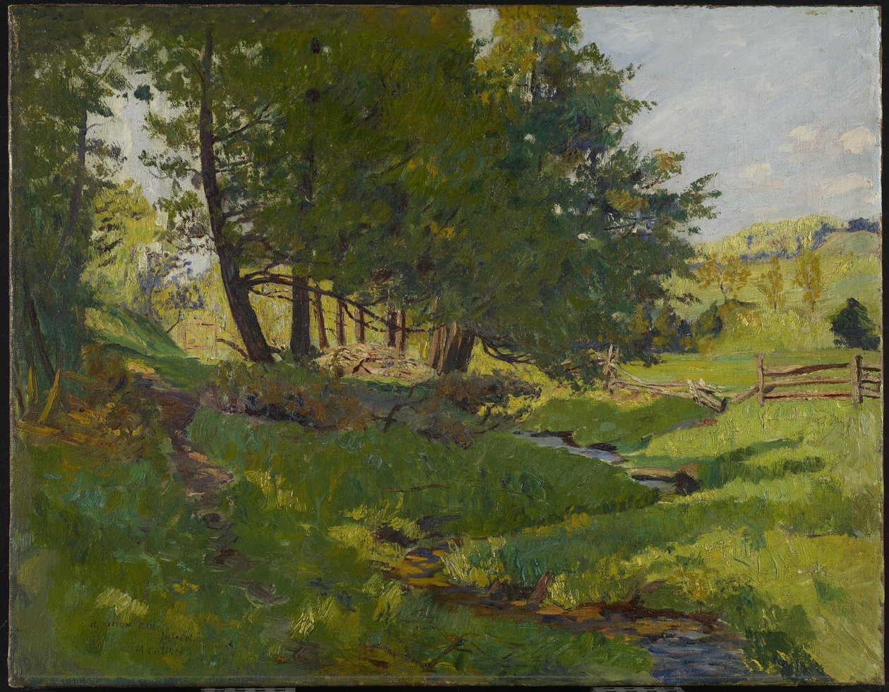 Sommer nær Beaupré, ca. 1900 (olie på lærred) af Maurice Galbraith Cullen