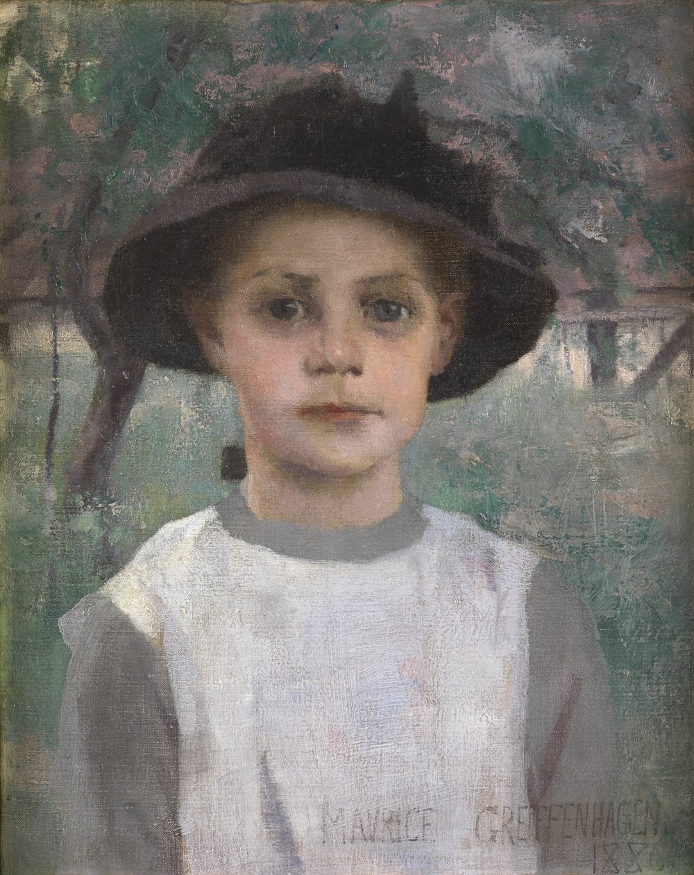 En ung Pige, 1886 af Maurice Greiffenhagen