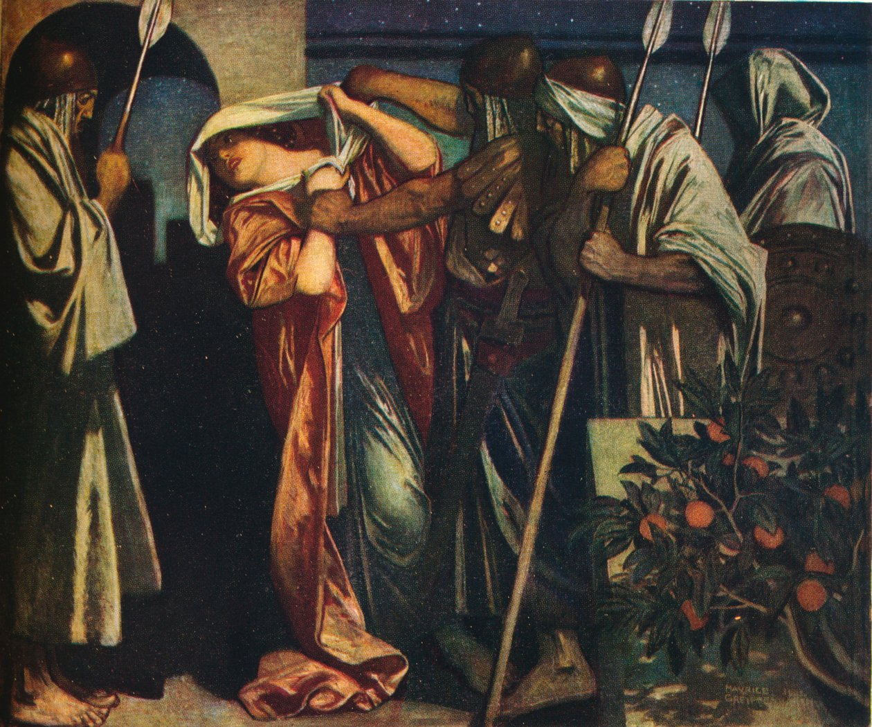 The Shulamite, c1882-1924, 1924 af Maurice Greiffenhagen