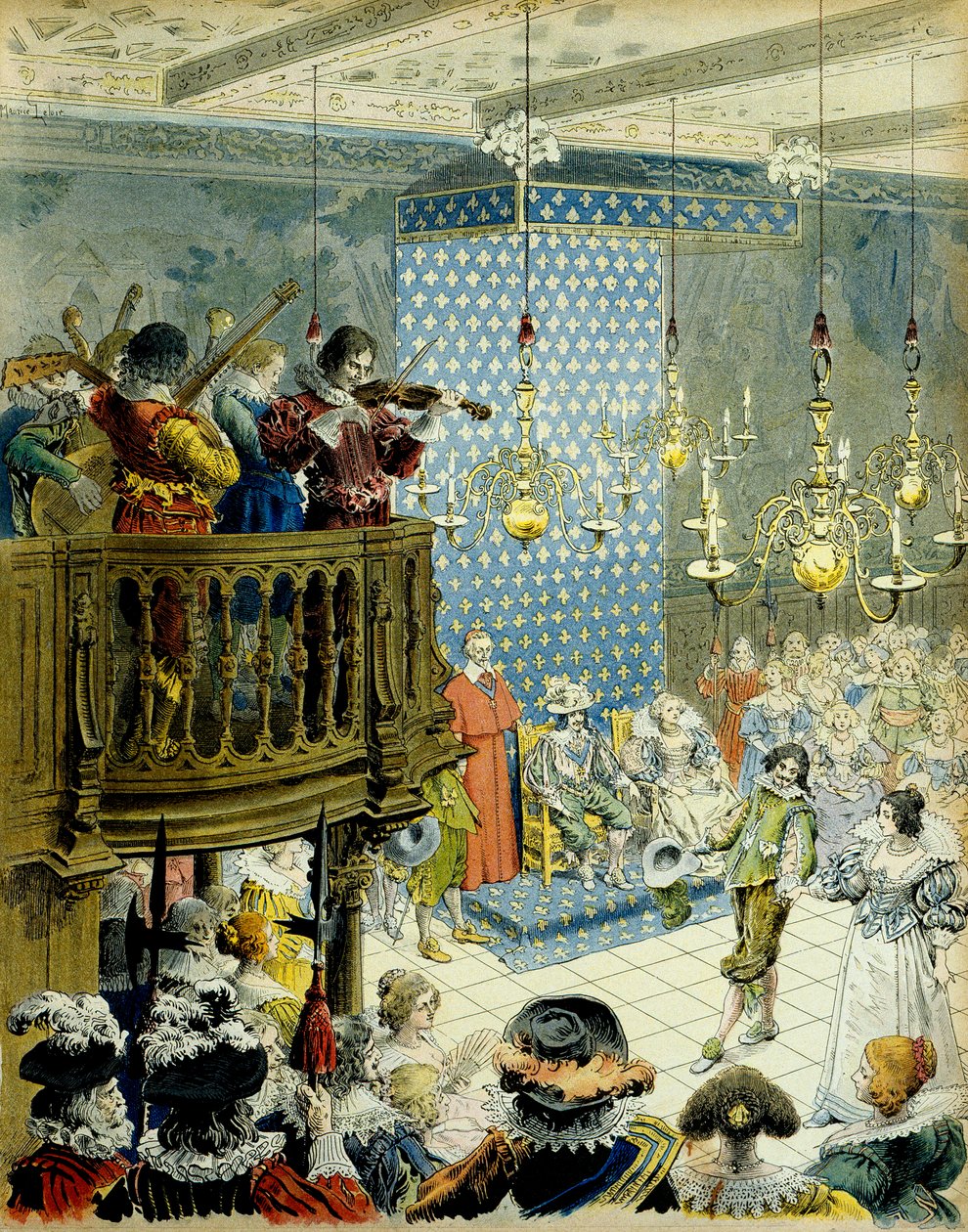 Frankrigs historie: Et bal ved kong Ludvig XIII
