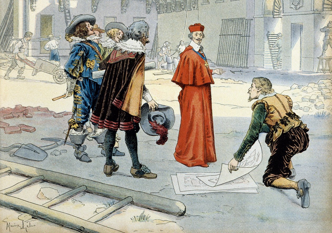 Frankrigs historie: Kardinal Richelieu (Armand Jean du Plessis af Maurice Leloir