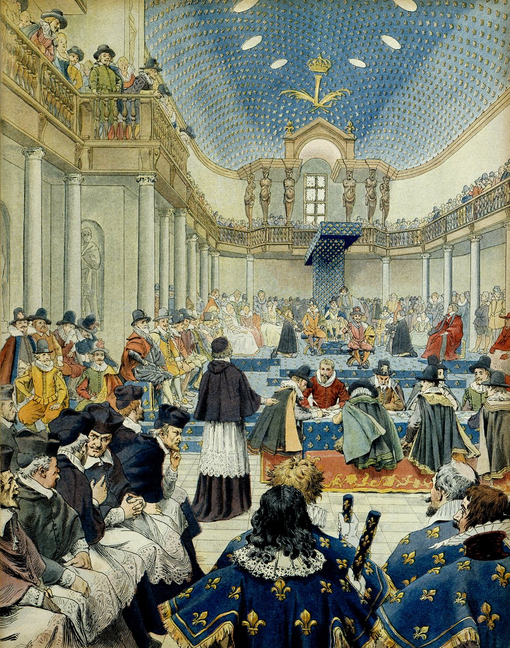 Frankrigs historie: Kardinal Richelieu (Armand Jean du Plessis af Maurice Leloir