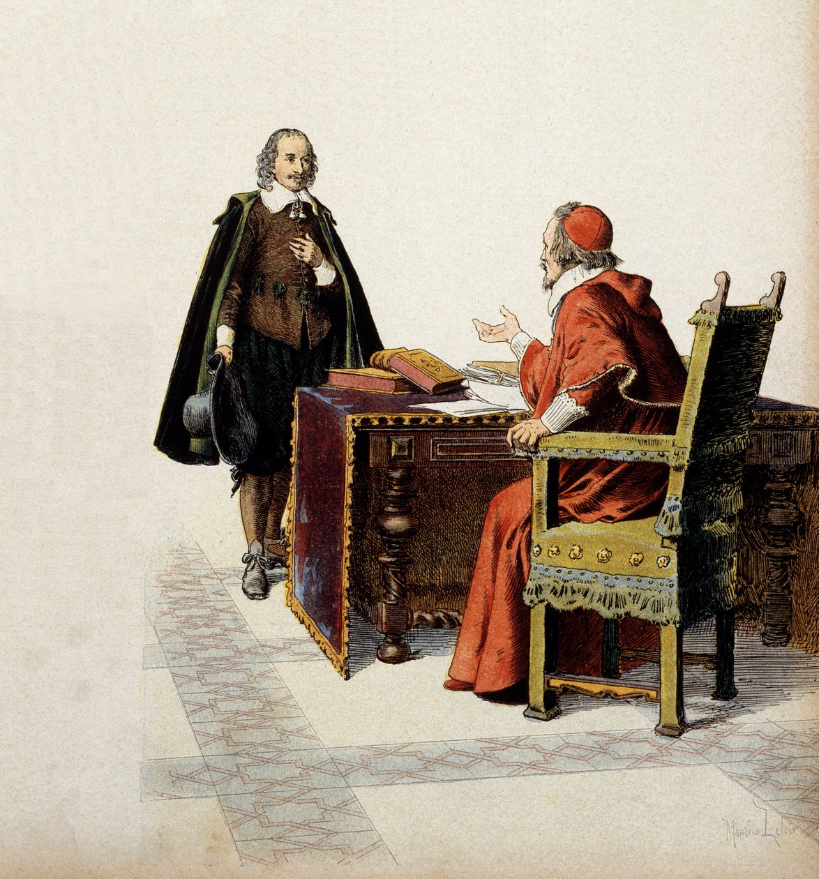Frankrigs historie: Kardinal de Richelieu (Armand Jean du Plessis af Maurice Leloir