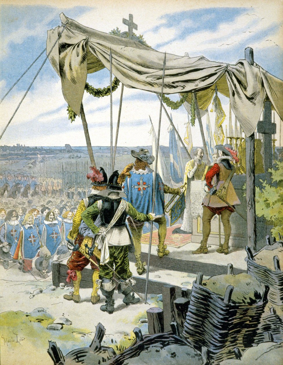 Musketererne - i "" Richelieu"" af Maurice Leloir. af Maurice Leloir