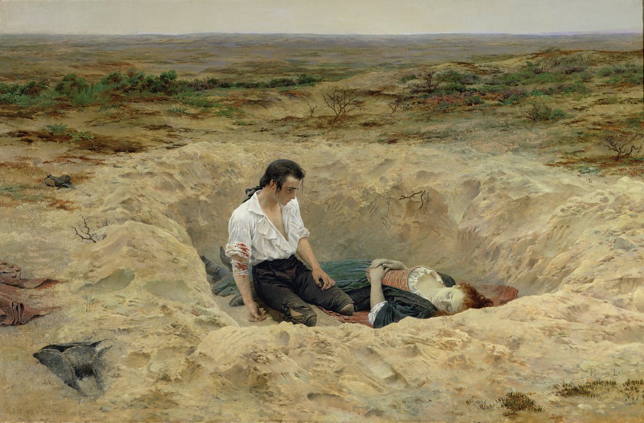 Manon Lescaut, 1892 af Maurice Leloir