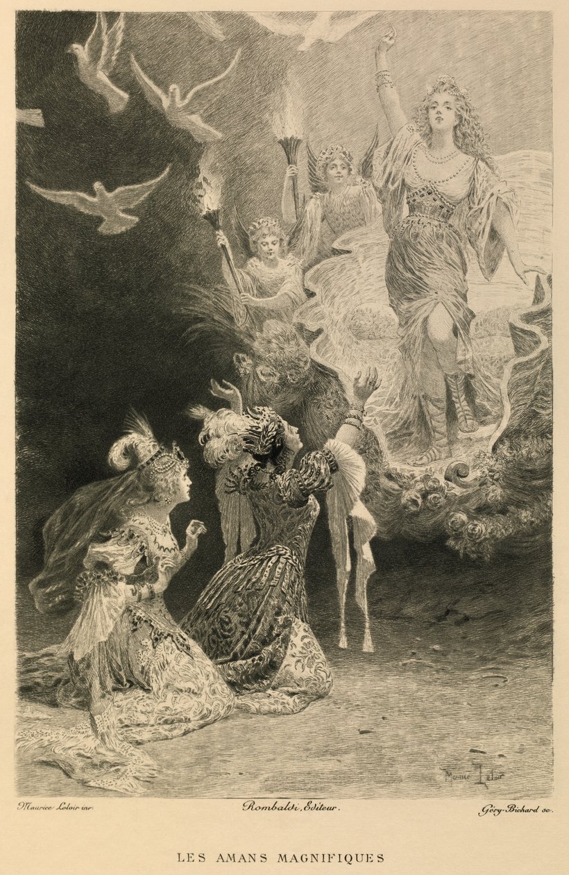 Molières storslåede elskere af Maurice Leloir
