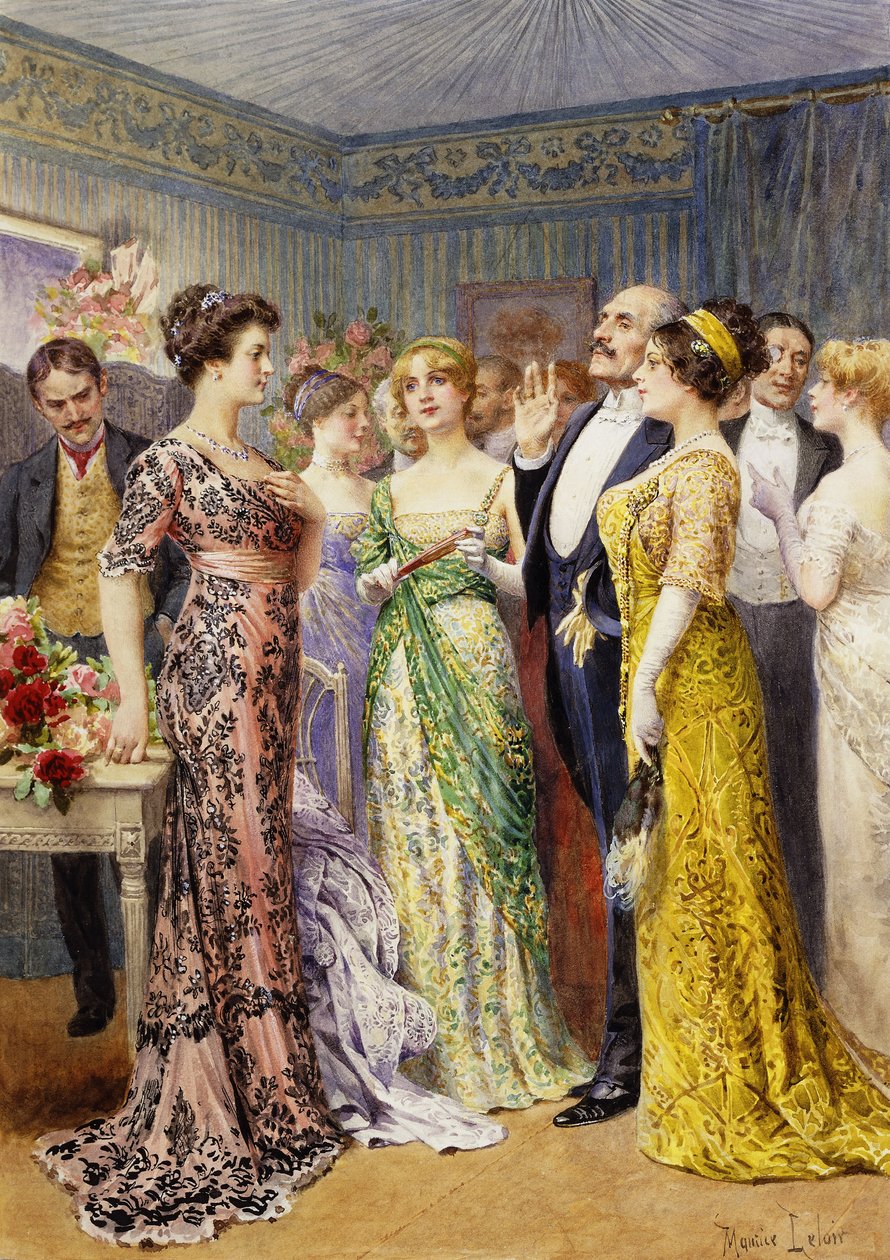 Scener fra La Rampe af Maurice Leloir