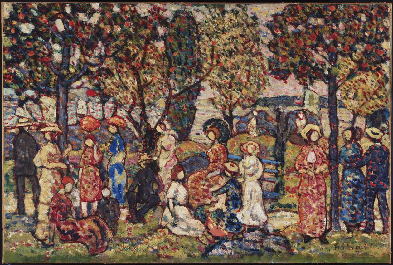 Efterår af Maurice Prendergast