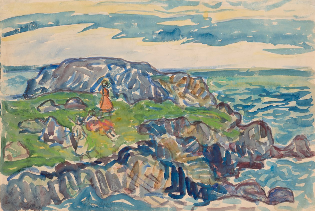 Gloucester af Maurice Brazil Prendergast
