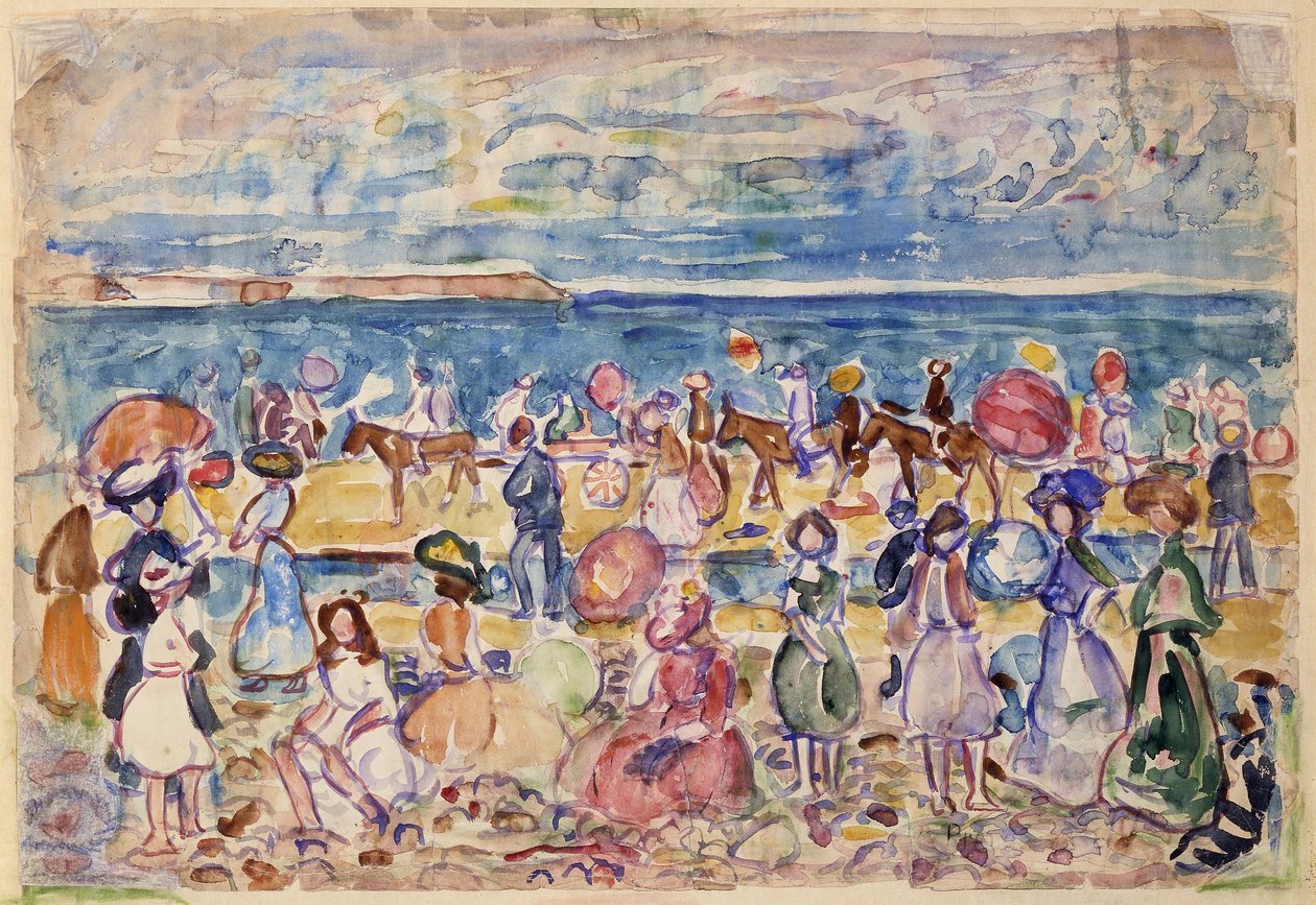 Ferie i New England af Maurice Prendergast