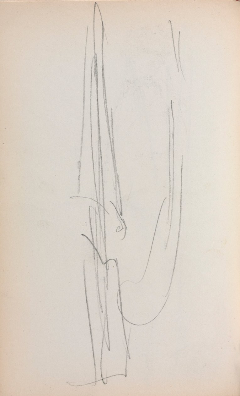 Italiensk skitsebog: Sejl (side 71) af Maurice Prendergast