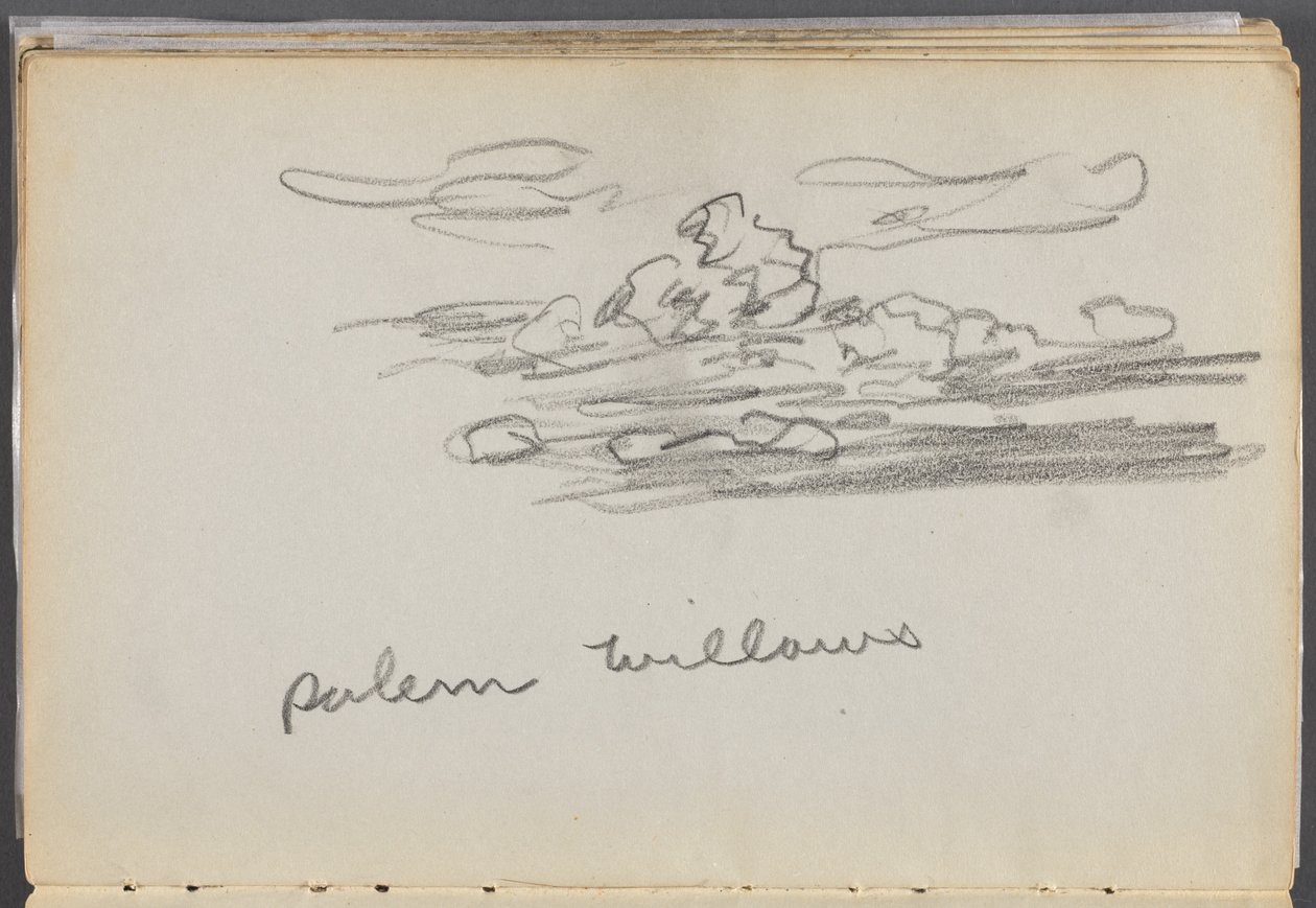 Skitsebog, The Dells, nr. 127, side 184: "Salem Willows" af Maurice Prendergast