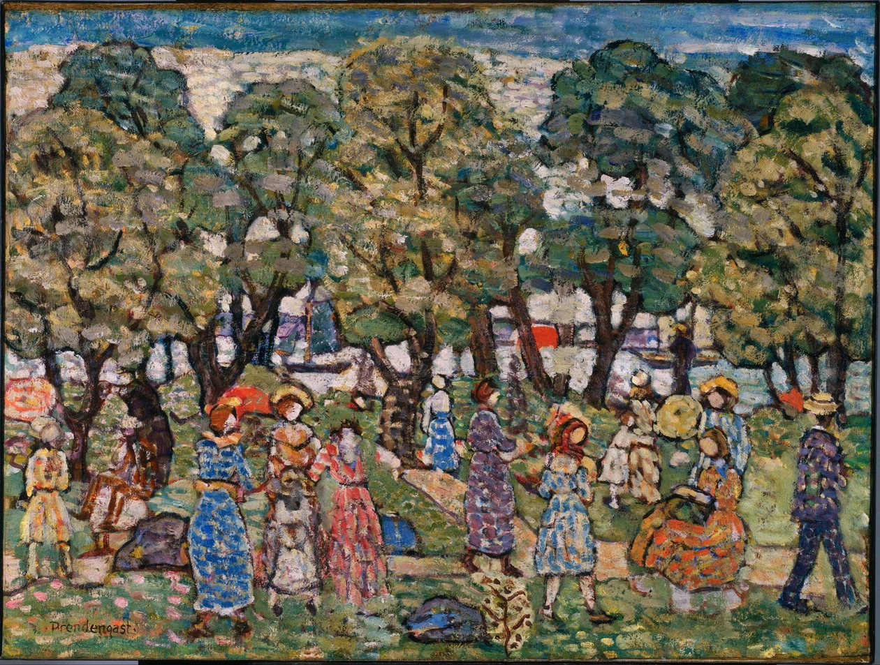 Under træerne af Maurice Prendergast