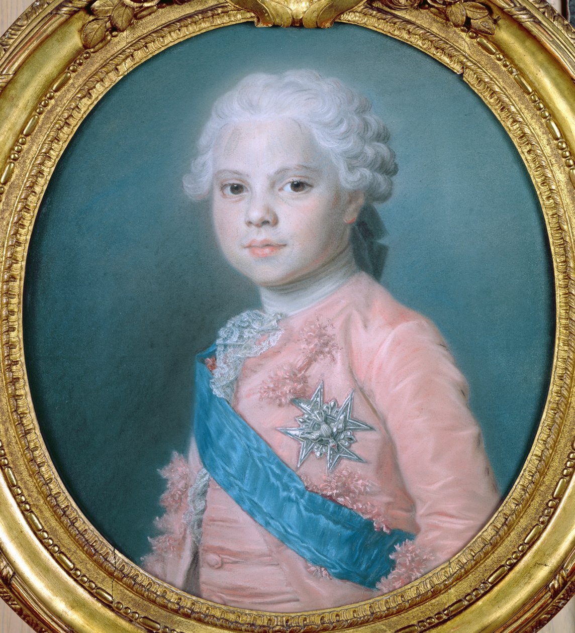 Portræt af Ludvig af Frankrig (1755-1824) greve af Provence og kommende kong Ludvig XVIII (pastel) af Maurice Quentin de La Tour