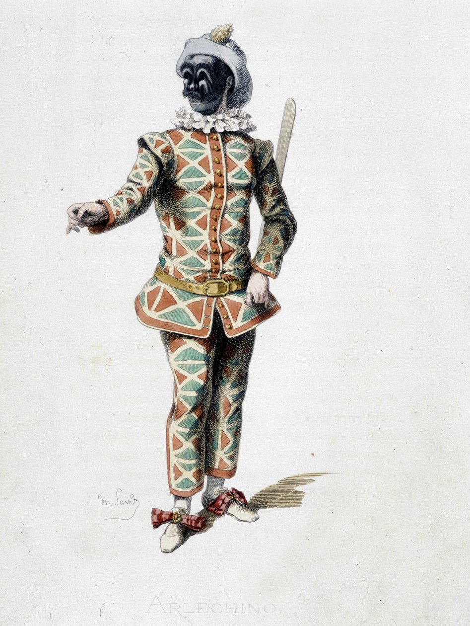 Arlechino (Harlekin) af Maurice Sand