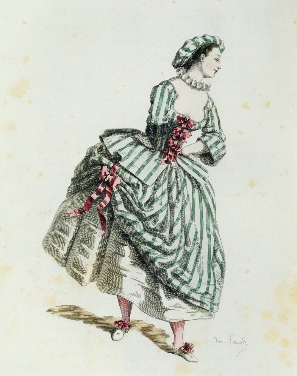 Corallina i 1744 af Maurice Sand (1823-1889) af Maurice Sand
