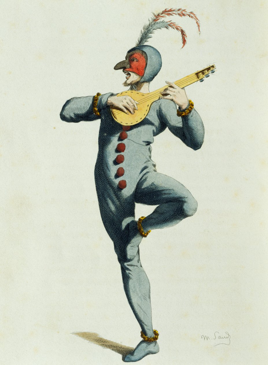 Coviello i 1550, af Maurice Sand (1823-1889) af Maurice Sand