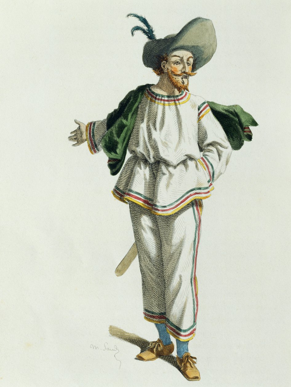 Tabarino i 1618 af Maurice Sand (1823-1889) af Maurice Sand