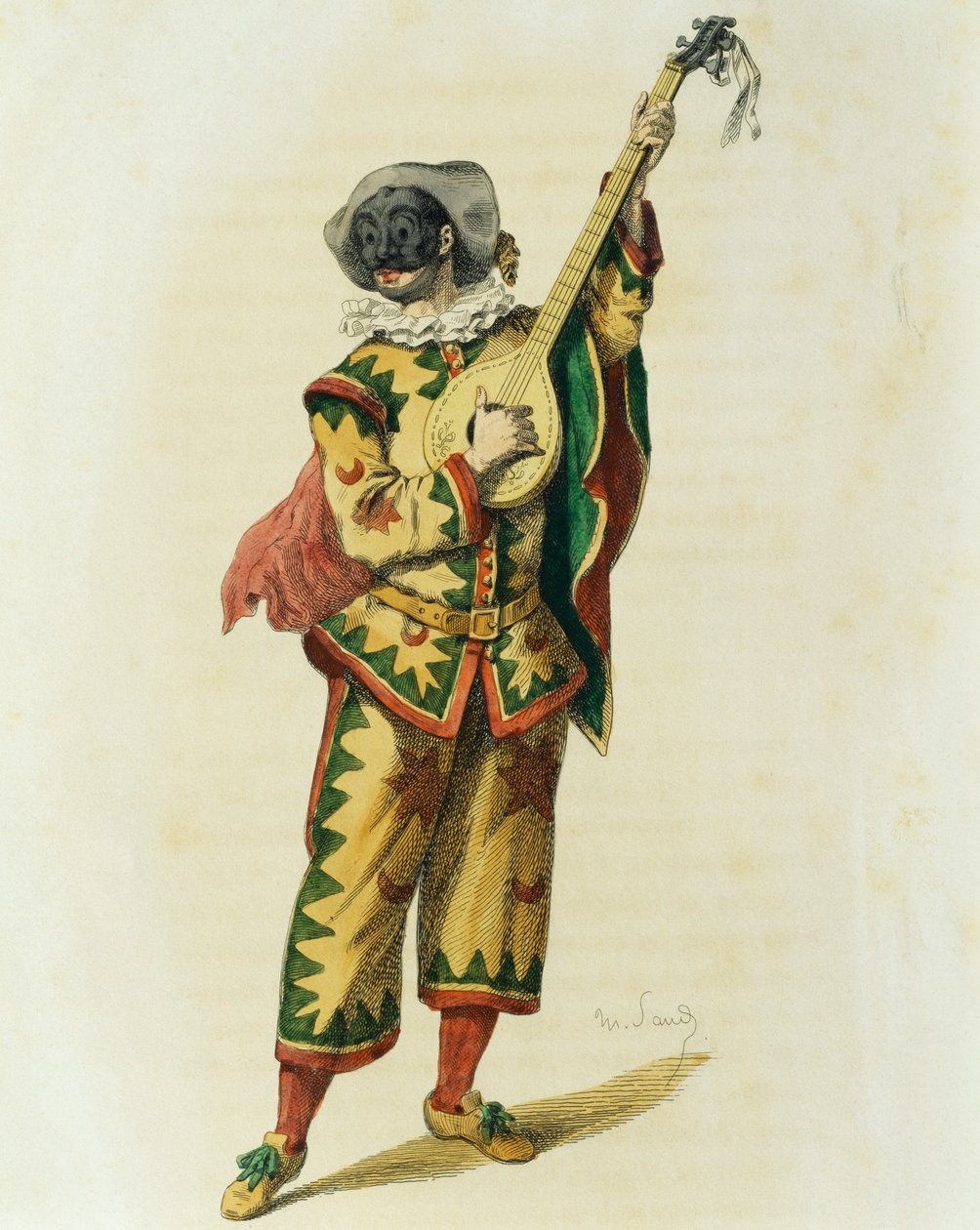 Trivellino i 1645 af Maurice Sand (1823-1889) af Maurice Sand