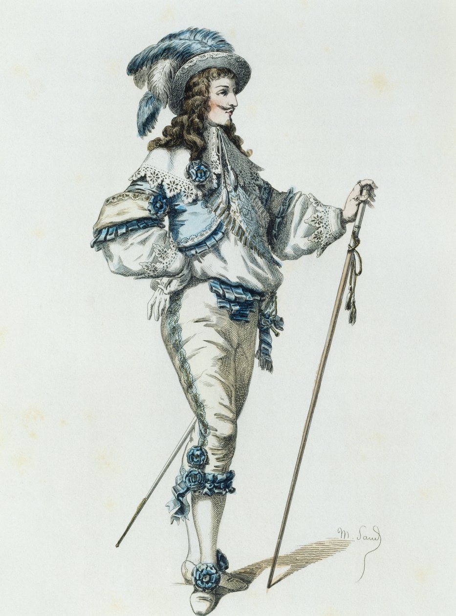 Young Lover, af Maurice Sand (1823-1889) af Maurice Sand